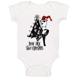 How Jack Stole Christmas Nightmare Before Christmas Movie Fan Onesie Baby One Piece How Jack Stole Christmas Nightmare Before Christmas Movie Fan Onesie Baby One Piece