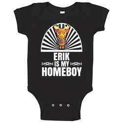 Erik Is My Homeboy Animal Crossing New Horizons Character Video Game Fan Onesie Baby One Piece Erik Is My Homeboy Animal Crossing New Horizons Character Video Game Fan Onesie Baby One Piece