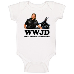 What Would Jackson Do Jax Teller Sons Of Anarchy Onesie Baby One Piece
