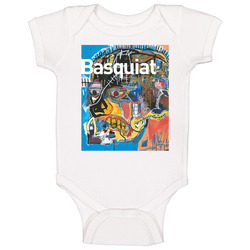 Basquiat Artist Abstract Portrait Fan Onesie Baby One Piece Basquiat Artist Abstract Portrait Fan Onesie Baby One Piece