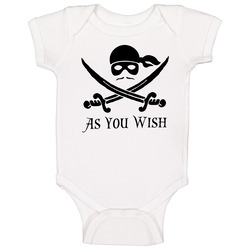 Princess Bride As You Wish Onesie Baby One Piece Princess Bride As You Wish Onesie Baby One Piece