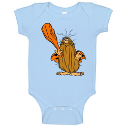 Captain Caveman Retro Cartoon Onesie Baby One Piece Captain Caveman Retro Cartoon Onesie Baby One Piece