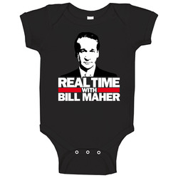 Real Time With Bill Maher Tv Show Onesie Baby One Piece Real Time With Bill Maher Tv Show Onesie Baby One Piece