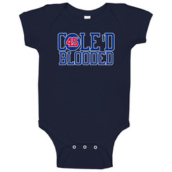 Cole'd Blooded 45 Gerrit Cole Pitcher New York Y Baseball Team Fan Onesie Baby One Piece Cole'd Blooded 45 Gerrit Cole Pitcher New York Y Baseball Team Fan Onesie Baby One Piece