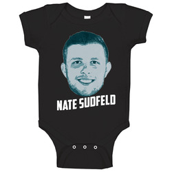 Nate Sudfeld Face Big Head Philadelphia Football Player Fan Onesie Baby One Piece Nate Sudfeld Face Big Head Philadelphia Football Player Fan Onesie Baby One Piece