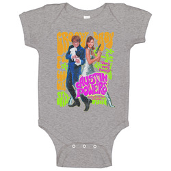 Austin Powers International Man Of Mystery 90s Movie Poster Vintage Grunge Onesie Baby One Piece Austin Powers International Man Of Mystery 90s Movie Poster Vintage Grunge Onesie Baby One Piece