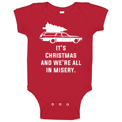 In Misery National Lampoon's Christmas Vacation Holiday Movie Quote Onesie Baby One Piece In Misery National Lampoon's Christmas Vacation Holiday Movie Quote Onesie Baby One Piece