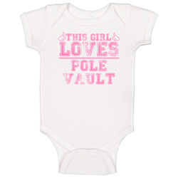 This Girl Thumbs Pole Vault Favorite Sport Onesie Baby One Piece This Girl Thumbs Pole Vault Favorite Sport Onesie Baby One Piece