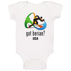 Got Boris Berian 800 M Track And Field Usa Olympic Team Onesie Baby One Piece Got Boris Berian 800 M Track And Field Usa Olympic Team Onesie Baby One Piece