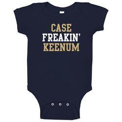 Case Freakin' Keenum St Louis Football Player Cool Fan Onesie Baby One Piece Case Freakin' Keenum St Louis Football Player Cool Fan Onesie Baby One Piece