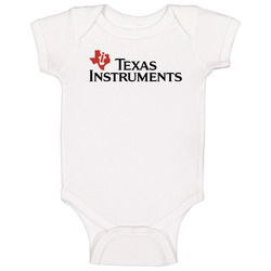 Texas Instruments Company Onesie Baby One Piece Texas Instruments Company Onesie Baby One Piece