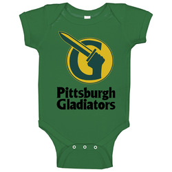 Pittsburgh Gladiators Arena Football League Team Fan Logo Onesie Baby One Piece Pittsburgh Gladiators Arena Football League Team Fan Logo Onesie Baby One Piece