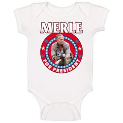 Merle Dixon The Walking Dead For President Tv Show Villain Fan Onesie Baby One Piece Merle Dixon The Walking Dead For President Tv Show Villain Fan Onesie Baby One Piece