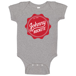Johnny Rockets Burger Restaurant Logo Onesie Baby One Piece Johnny Rockets Burger Restaurant Logo Onesie Baby One Piece