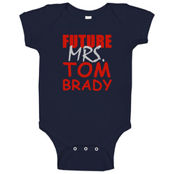 Tom Brady Future Mrs Football Sports New England Onesie Baby One Piece Tom Brady Future Mrs Football Sports New England Onesie Baby One Piece