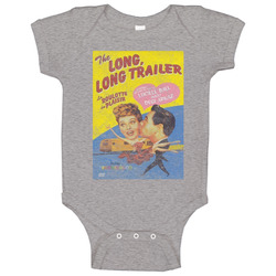 The Long Long Trailer 1954 Vintage Movie Onesie Baby One Piece The Long Long Trailer 1954 Vintage Movie Onesie Baby One Piece