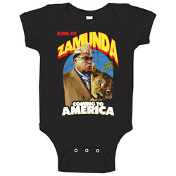 King Of Zamunda Jaffe Joffer Coming To America Black Comedy Movie Onesie Baby One Piece King Of Zamunda Jaffe Joffer Coming To America Black Comedy Movie Onesie Baby One Piece