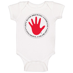 Left Hand Brewing Company Longmont Colorado Cool Beer Logo Onesie Baby One Piece Left Hand Brewing Company Longmont Colorado Cool Beer Logo Onesie Baby One Piece