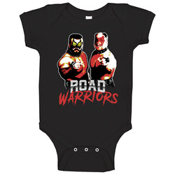Road Warriors Retro Wrestling Fan Onesie Baby One Piece Road Warriors Retro Wrestling Fan Onesie Baby One Piece