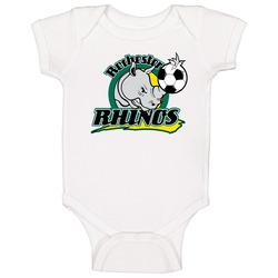 Rochester Rhinos Fc United Soccer League Usl1 Retro Team Logo Onesie Baby One Piece Rochester Rhinos Fc United Soccer League Usl1 Retro Team Logo Onesie Baby One Piece