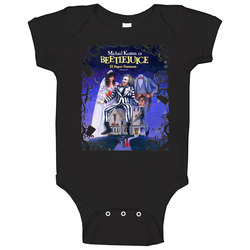 Beetlejuice Fictional Music Group Fan Onesie Baby One Piece Beetlejuice Fictional Music Group Fan Onesie Baby One Piece