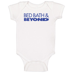 Bed Bath & Beyond Nasdaq Company Logo Employee Fan Onesie Baby One Piece Bed Bath & Beyond Nasdaq Company Logo Employee Fan Onesie Baby One Piece