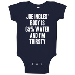 Joe Ingles Body Is Water Thirsty Love Utah Basketball Onesie Baby One Piece Joe Ingles Body Is Water Thirsty Love Utah Basketball Onesie Baby One Piece