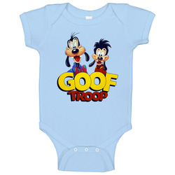 Goof Troop 90s Kids Tv Show Cartoon Onesie Baby One Piece Goof Troop 90s Kids Tv Show Cartoon Onesie Baby One Piece