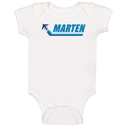 Marten Transport Ltd Nasdaq Company Logo Employee Fan Onesie Baby One Piece Marten Transport Ltd Nasdaq Company Logo Employee Fan Onesie Baby One Piece