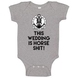This Wedding Is Horse Shit Step Brothers Movie Boats N Hoes Quote Onesie Baby One Piece This Wedding Is Horse Shit Step Brothers Movie Boats N Hoes Quote Onesie Baby One Piece