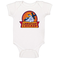 Christian Chicken Kevin Hart Logo Onesie Baby One Piece Christian Chicken Kevin Hart Logo Onesie Baby One Piece