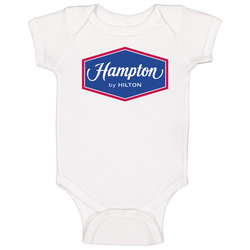 Hampton By Hilton Hotel Onesie Baby One Piece Hampton By Hilton Hotel Onesie Baby One Piece
