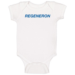 Regeneron Pharmaceuticals Inc Nasdaq Company Logo Employee Fan Onesie Baby One Piece Regeneron Pharmaceuticals Inc Nasdaq Company Logo Employee Fan Onesie Baby One Piece