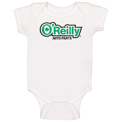 O'reilly Auto Parts Automobile Car Truck Motorcycle Cool Distressed Style Brand Logo Emblem Onesie Baby One Piece