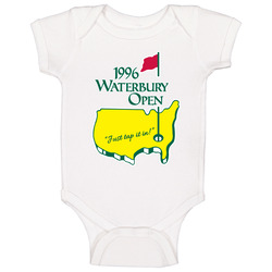 The Masters Waterbury Open Just Tap It In Happy Gilmore Mashup Golf Fan Onesie Baby One Piece The Masters Waterbury Open Just Tap It In Happy Gilmore Mashup Golf Fan Onesie Baby One Piece