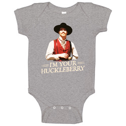 I'm Your Huckleberry Val Kimmer Tombstone Movie Quote Onesie Baby One Piece I'm Your Huckleberry Val Kimmer Tombstone Movie Quote Onesie Baby One Piece