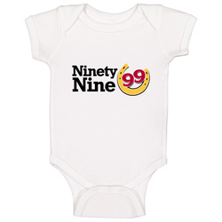 Ninety Nine Favourite Food Onesie Baby One Piece