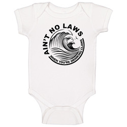 Ain't No Laws When You're Drinking Claws Hard Seltzer Lovers Onesie Baby One Piece Ain't No Laws When You're Drinking Claws Hard Seltzer Lovers Onesie Baby One Piece