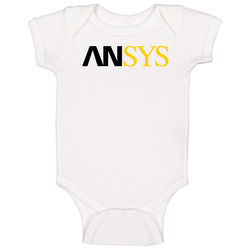 Ansys Inc Nasdaq Company Logo Employee Fan Onesie Baby One Piece Ansys Inc Nasdaq Company Logo Employee Fan Onesie Baby One Piece