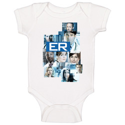 Er Retro Hopsital Tv Show Fan Onesie Baby One Piece Er Retro Hopsital Tv Show Fan Onesie Baby One Piece