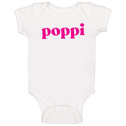 Poppi Sparkling Prebiotic Soda Healthy Snack Onesie Baby One Piece