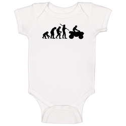 The Evolution Of Atv Quad Racing Fun Sports Onesie Baby One Piece The Evolution Of Atv Quad Racing Fun Sports Onesie Baby One Piece