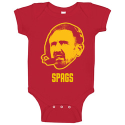 Steve Spagnuolo Spags Big Face Kansas City Football Fan Onesie Baby One Piece Steve Spagnuolo Spags Big Face Kansas City Football Fan Onesie Baby One Piece