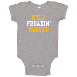 Kyle Freakin Korver Cleveland Basketball Player Sports Fan Onesie Baby One Piece Kyle Freakin Korver Cleveland Basketball Player Sports Fan Onesie Baby One Piece