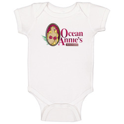 Ocean Annie's Beach Bar Myrtle Beach Restaurant Onesie Baby One Piece