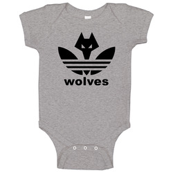 Wolves Wolverhampton Wanderers Fc Logo Mashup Soccer Fan Onesie Baby One Piece Wolves Wolverhampton Wanderers Fc Logo Mashup Soccer Fan Onesie Baby One Piece