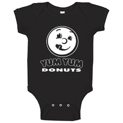 Yum Yum Donuts Bakery Cafe Restaurant Logo Tea Coffee Mug Onesie Baby One Piece Yum Yum Donuts Bakery Cafe Restaurant Logo Tea Coffee Mug Onesie Baby One Piece