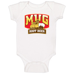 Mug Root Beer Best Soda Of All Time Soft Drink Lovers Onesie Baby One Piece