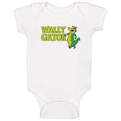 Wally Gator Retro Cartoon Character Onesie Baby One Piece Wally Gator Retro Cartoon Character Onesie Baby One Piece