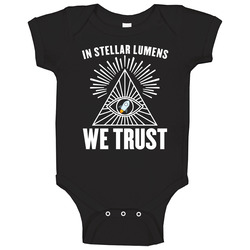In Stellar Lumens We Trust Cryptocurrency Investor Onesie Baby One Piece In Stellar Lumens We Trust Cryptocurrency Investor Onesie Baby One Piece